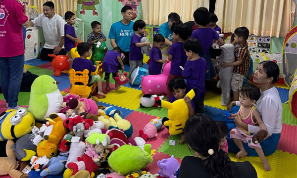 ぬいぐるみ寄付